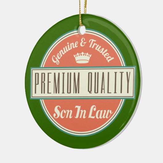 Gift in Law (Funny) Keramisch Ornament (Links)