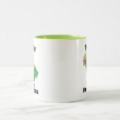 Gift in ruste schoolpsycholoog tweekleurige koffiemok (Center)