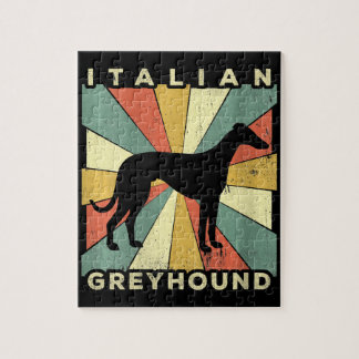 Gift Italiaanse Greyhound Dog 70's voor vrouwen Legpuzzel