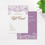  Gift Kaart Spring Paarse Acanthus (Bureau)