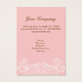  Gift Kaart Spring Pink Acanthus (Achterkant)