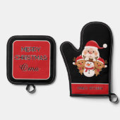 Gift! Kitchen Essentials for Oma Ovenwant & Pannenlap Set (Voorkant)