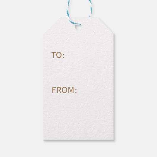 GIFT LABEL CUSTOM INITIAAL WILLIAM MORRIS CADEAULABEL (Achterkant)