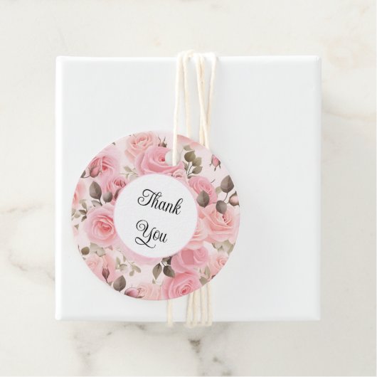 Gift Label Dank u (In situ)