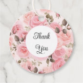 Gift Label Dank u (Voorkant)