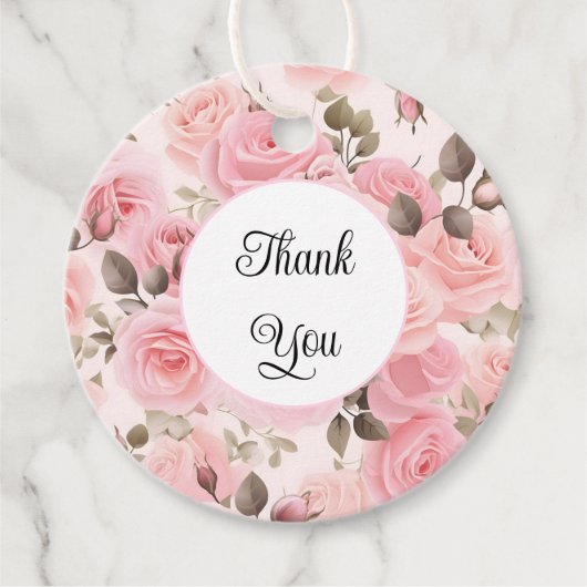 Gift Label Dank u (Voorkant)