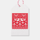 GIFT LABEL FELIZ NAVIDAD RED CUSTOM NAME "SOPHIA" CADEAULABEL (Voorkant)