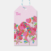 Gift Label Lollipop Flower Cadeaulabel (Voorkant)