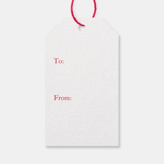 Gift Label Merry Kerstmis Bentley Snowflake Cadeaulabel (Achterkant)