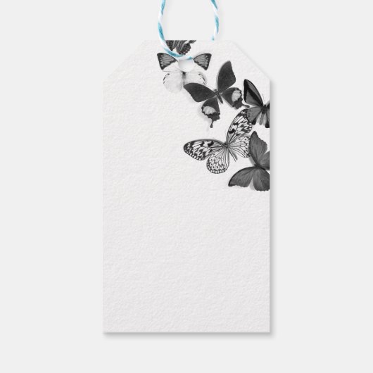 GIFT-LABEL "MET LOVE" ZWARTE LACE EN AANGEPASTE NA CADEAULABEL (Achterkant)