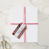 GIFT-LABEL MET VERLICHTE ANTIEK AANGEPASTE NAMEN CADEAULABEL (Met Touw)