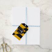 Gift Label met vlag van Baltimore City, VS Cadeaulabel (Met Touw)