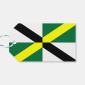 Gift Label met vlag van Monterey City, Verenigde S Cadeaulabel (Achterkant Horizontaal)