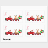 Gift Label Stickers Santa (Vel)