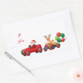 Gift Label Stickers Santa (Envelop)
