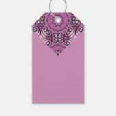 Gift label Violet Cadeaulabel (Voorkant)