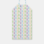 Gift Label voor nieuwe baby met botervliegen Cadeaulabel (Achterkant)