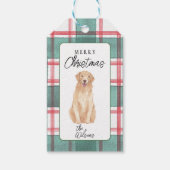 Gift Label Waterverf Dog Cadeaulabel (Voorkant)