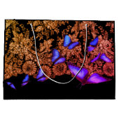 GIFT-LABEL ZWART MET LACE EN BUTTERFLIES GROOT CADEAUZAKJE (Achterkant)