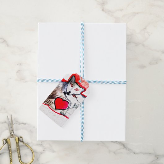 GIFT-LABELS CADEAULABEL (Met Touw)