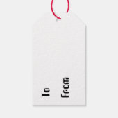 Gift Labels - Happy Birthday Funny Llama Cadeaulabel (Achterkant)