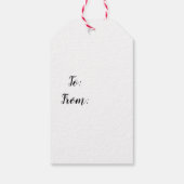 Gift Labels in verband met het schilderij van Ging Cadeaulabel (Achterkant)