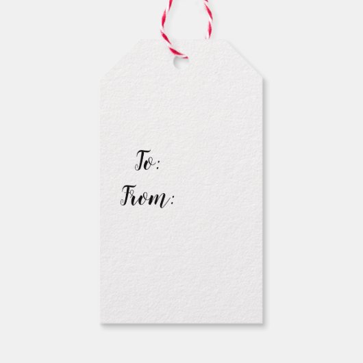 Gift Labels in verband met het schilderij van Ging Cadeaulabel (Achterkant)