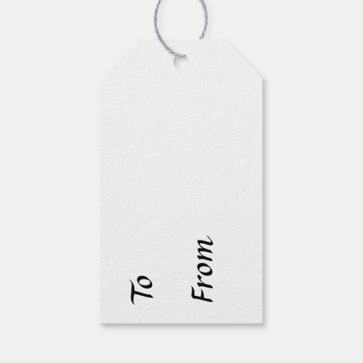 Gift Labels - Onze kleine prins Cadeaulabel (Achterkant)