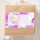 Gift Labels - Orchid Close-up Floral Photography (Insitu)