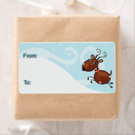 Gift Labels - Vakantierrendierziekte