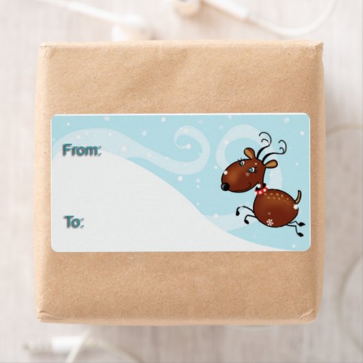 Gift Labels - Vakantierrendierziekte (Insitu)