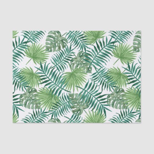 Gift Leaf, plant, palm, groen, natuurlijke achterg Tissuepapier (Voorkant)