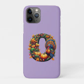 Gift letter o Thanksgiving style  Case-Mate iPhone Case (Achterkant)
