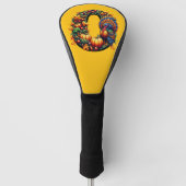 Gift letter o Thanksgiving style  Golfheadcover (Voorkant)