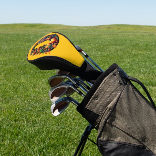 Gift letter o Thanksgiving style  Golfheadcover (Insitu)