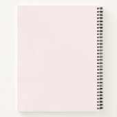 Gift List Little Elephant Girl Baby shower Notitieboek (Achterkant)