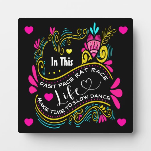 Gift Love and Friendship Fotoplaat (Voorkant)