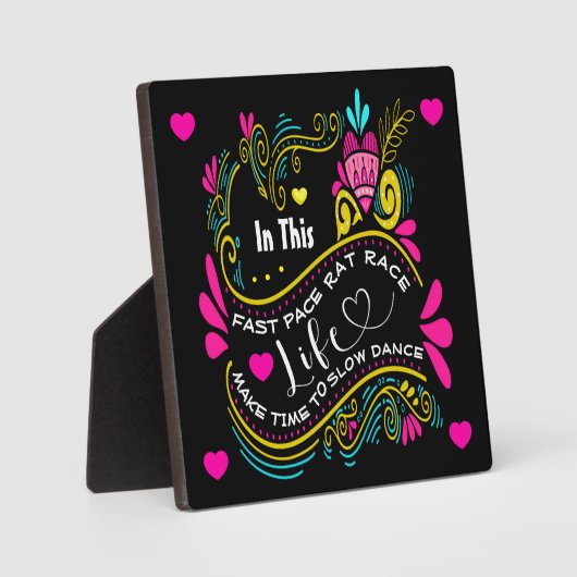 Gift Love and Friendship Fotoplaat (Voorkant)