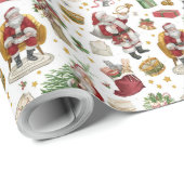 Gift Magisch kerstinpakpapier Cadeaupapier (Rol Hoek)
