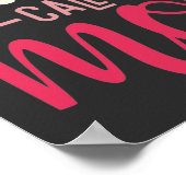 Gift mama van Pilot Mijn favoriete piloot noemt me Poster (Hoek)