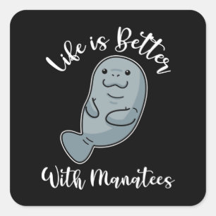 Gift Mannen beheren Vrouwen redden de bandieten Vierkante Sticker