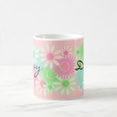 Gift Mok Daisy Personalized Personal Daisy Pattern (Center)