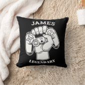 Gift Name Persoonlijk Funny Gaming Geek Birthday Kussen (Deken)