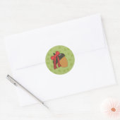 Gift Nut Ronde Sticker (Envelop)