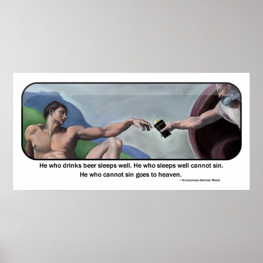 Gift of Beer - Poster (Voorkant)
