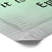 Gift of God bible verse Ephesians 2:8 Poster (Hoek)