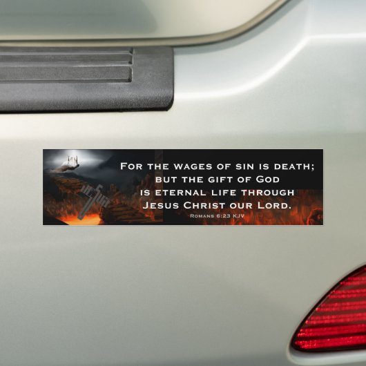 Gift of God Scripture Bumpersticker (Op auto)