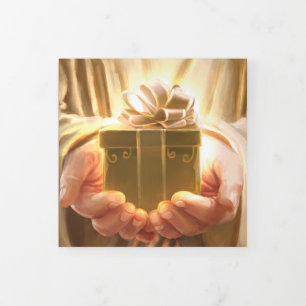 Gift of Grace KJV Cards Brochure Drieluik Kaart