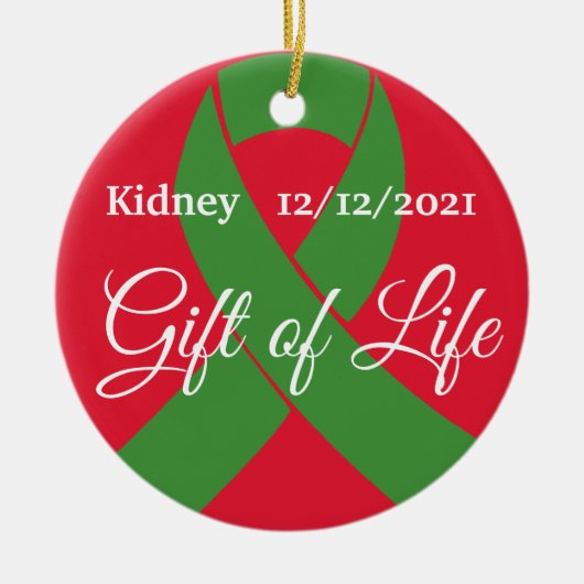 Gift of Life  Ornament (Voorkant)
