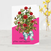 Gift of love kaart (Gele Bloem)